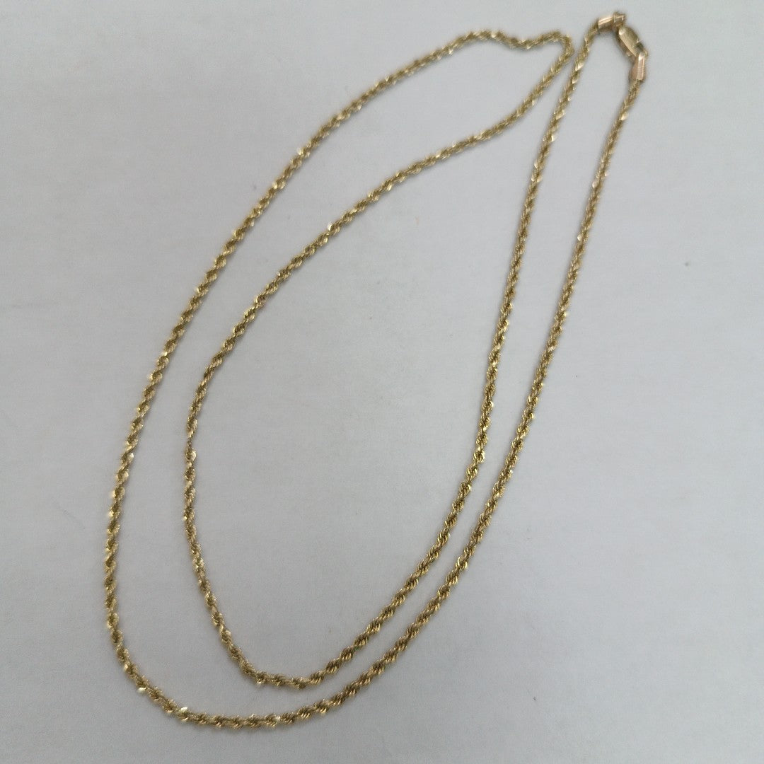 CADENA ORO 14 K 2.7 GRMS (SEMINUEVO)