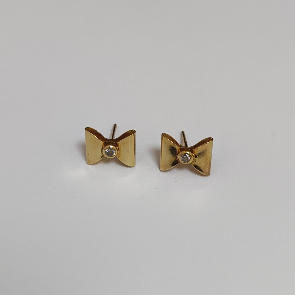 BROQUELES PAR ORO 14 K 1,40 GRMS (SEMINUEVO)