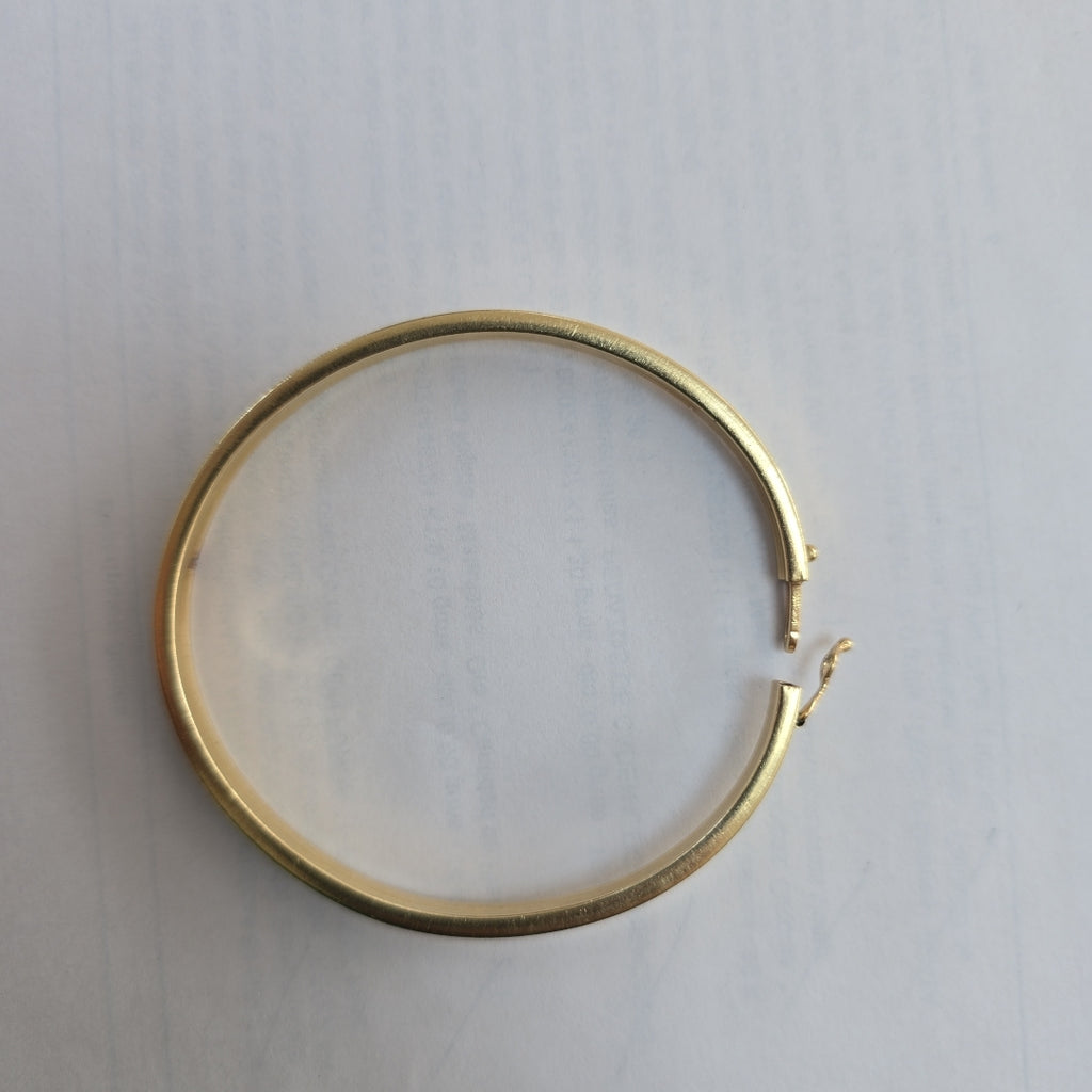 PULSERA RIGIDA ORO 14 K 9,10 GRMS (SEMINUEVO)