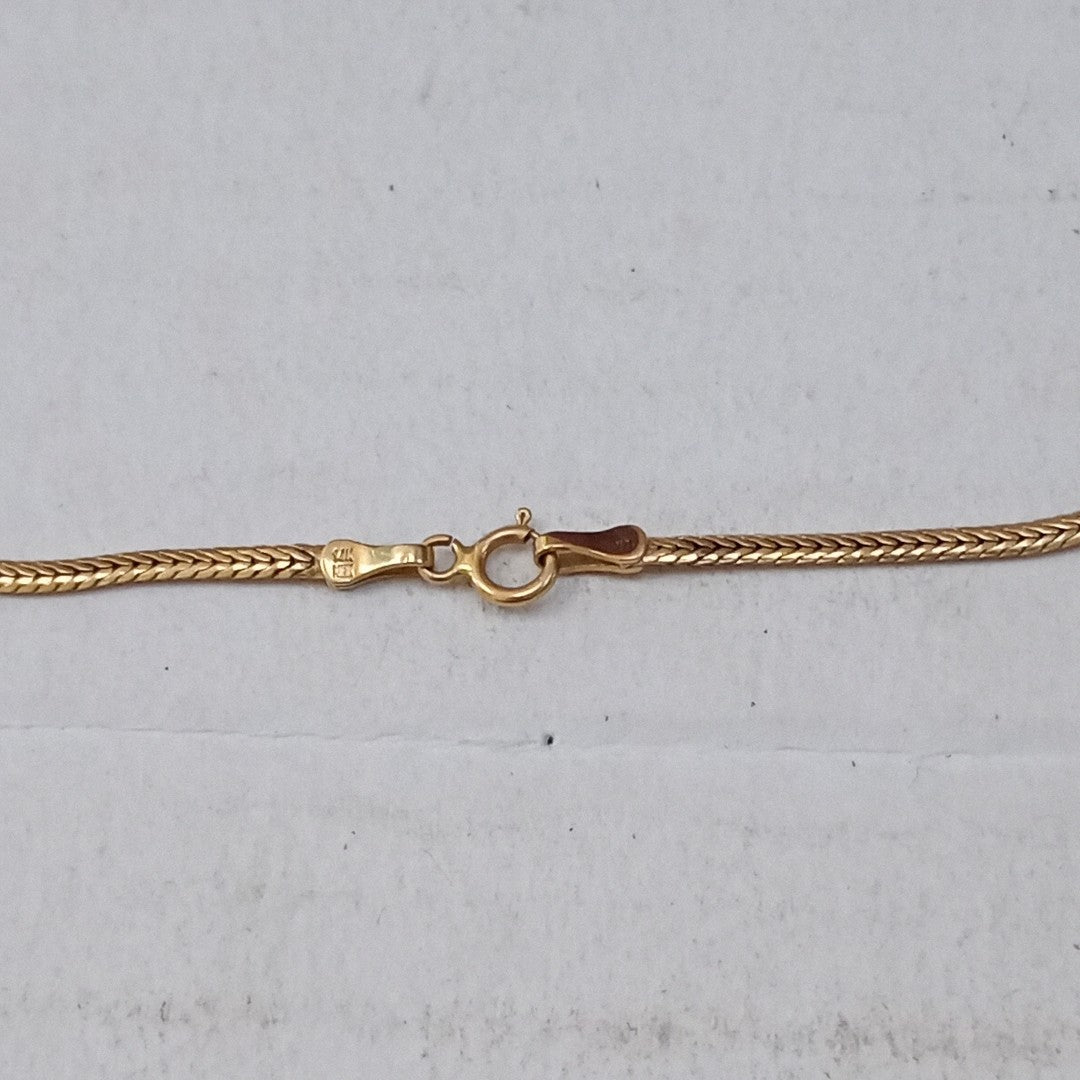 CADENA ORO 14 K 7.7 GRMS (SEMINUEVO)