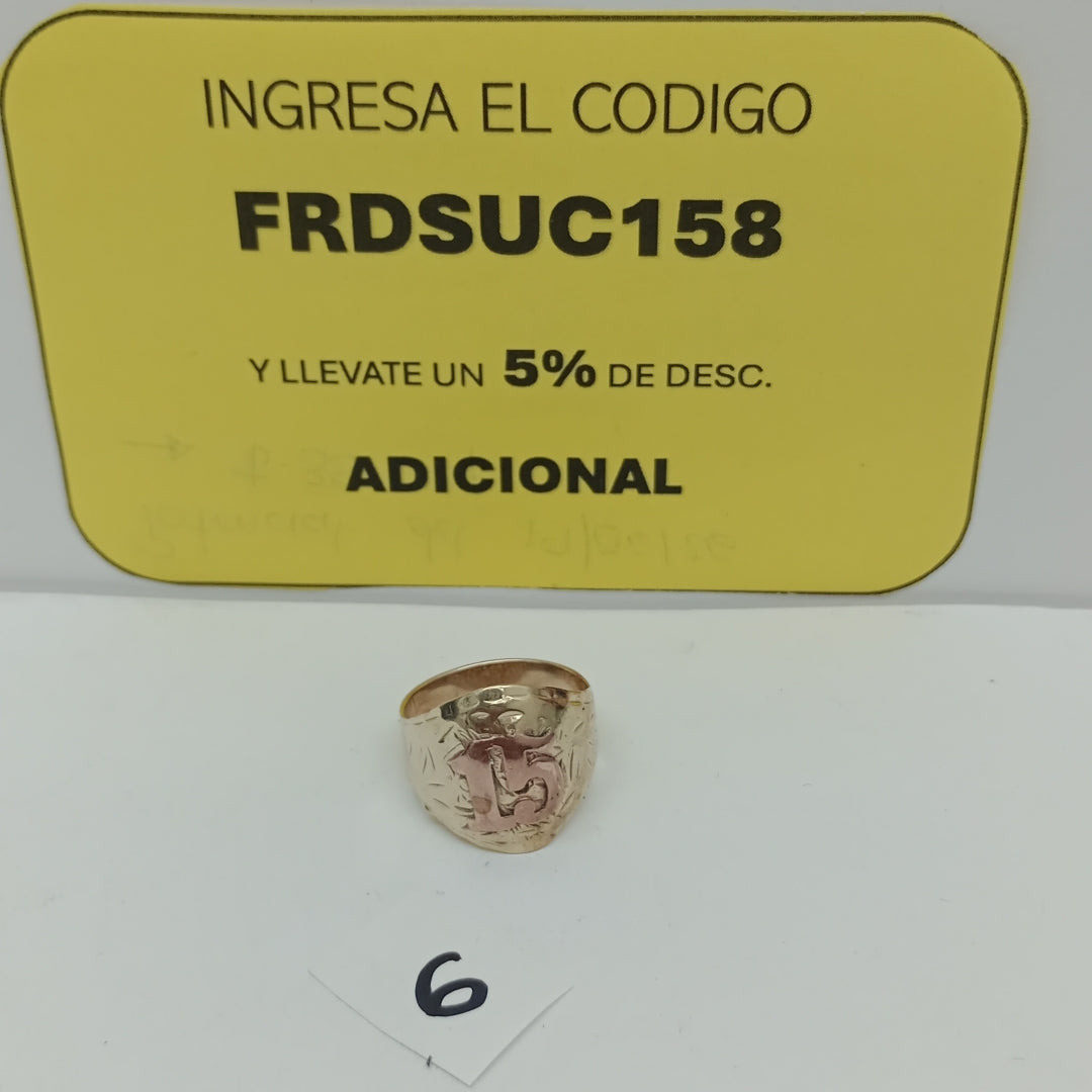 ANILLITO ORO 10 K 5.5 GRMS (SEMINUEVO)