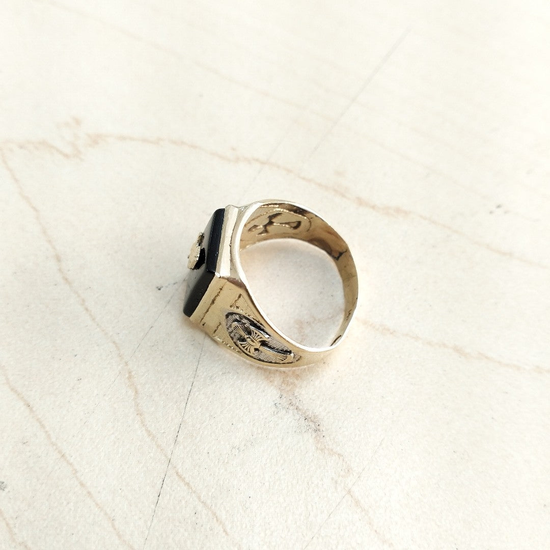 ANILLO ORO 14 K 5 GRMS (SEMINUEVO)