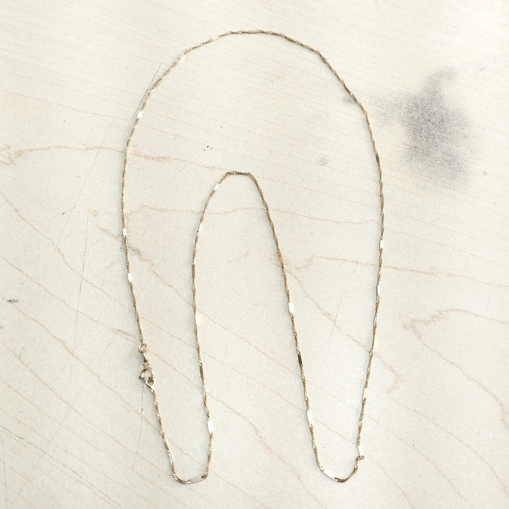 CADENA ORO 14 K 1.6 GRMS (SEMINUEVO)