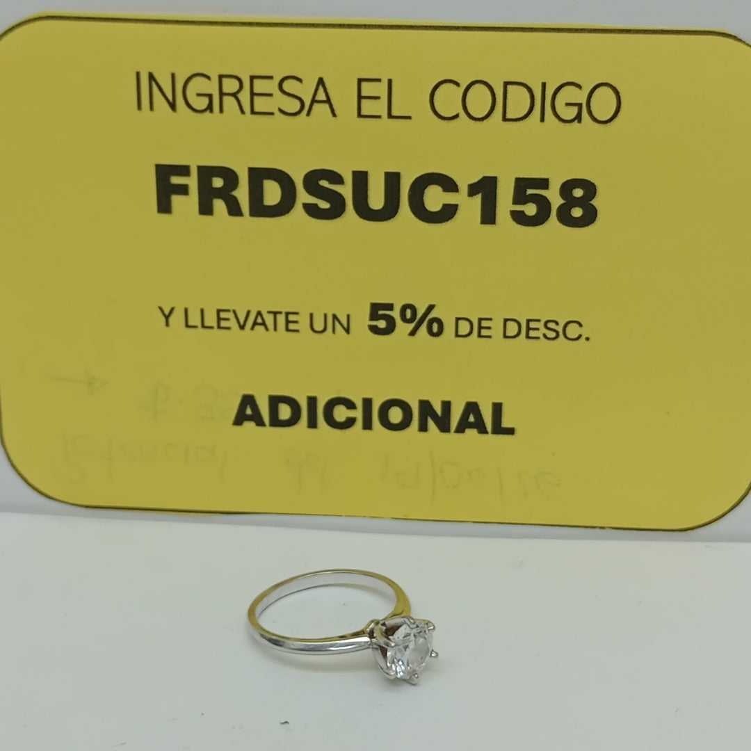 SOLITARIO ORO 14 K 2,40 GRMS (SEMINUEVO)