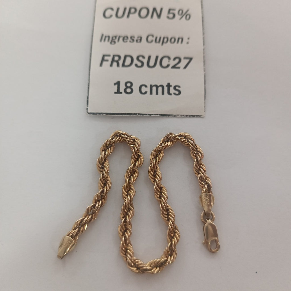 PULSERA ORO 10 K 2,80 GRMS (SEMINUEVO)