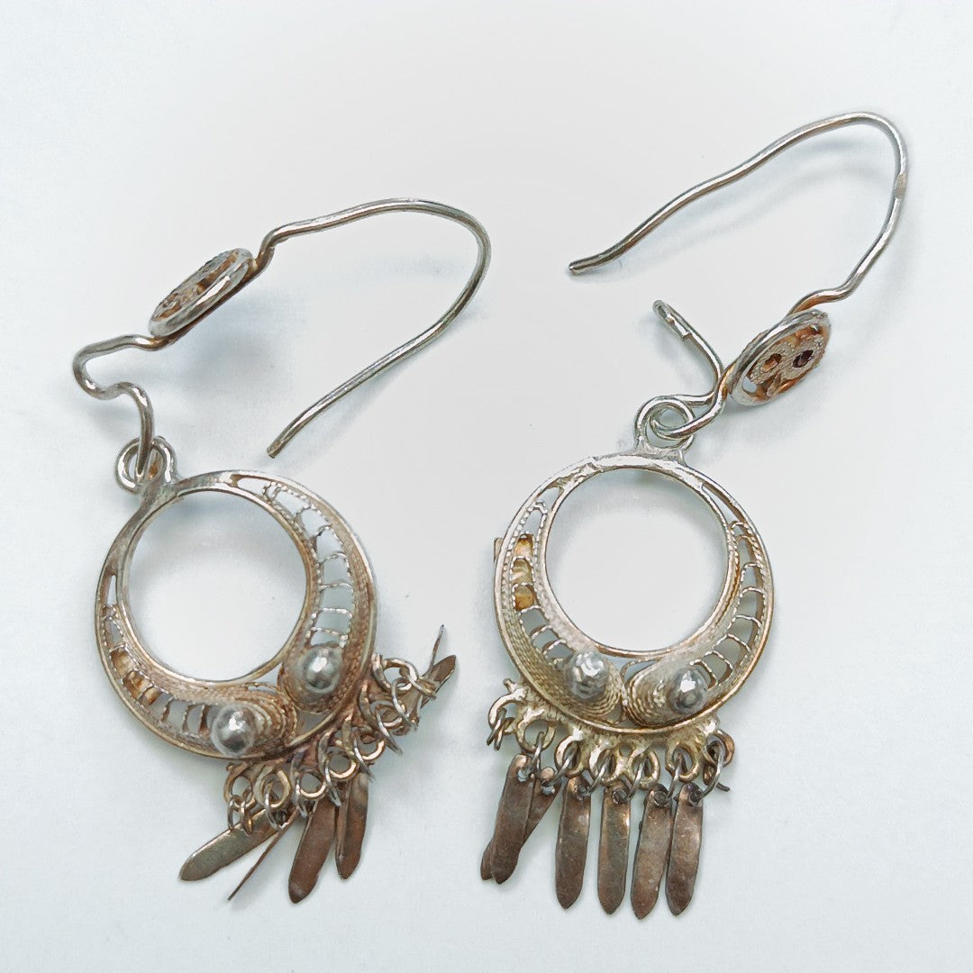 ARETES PAR PLATA 4.3 GRMS (SEMINUEVO)