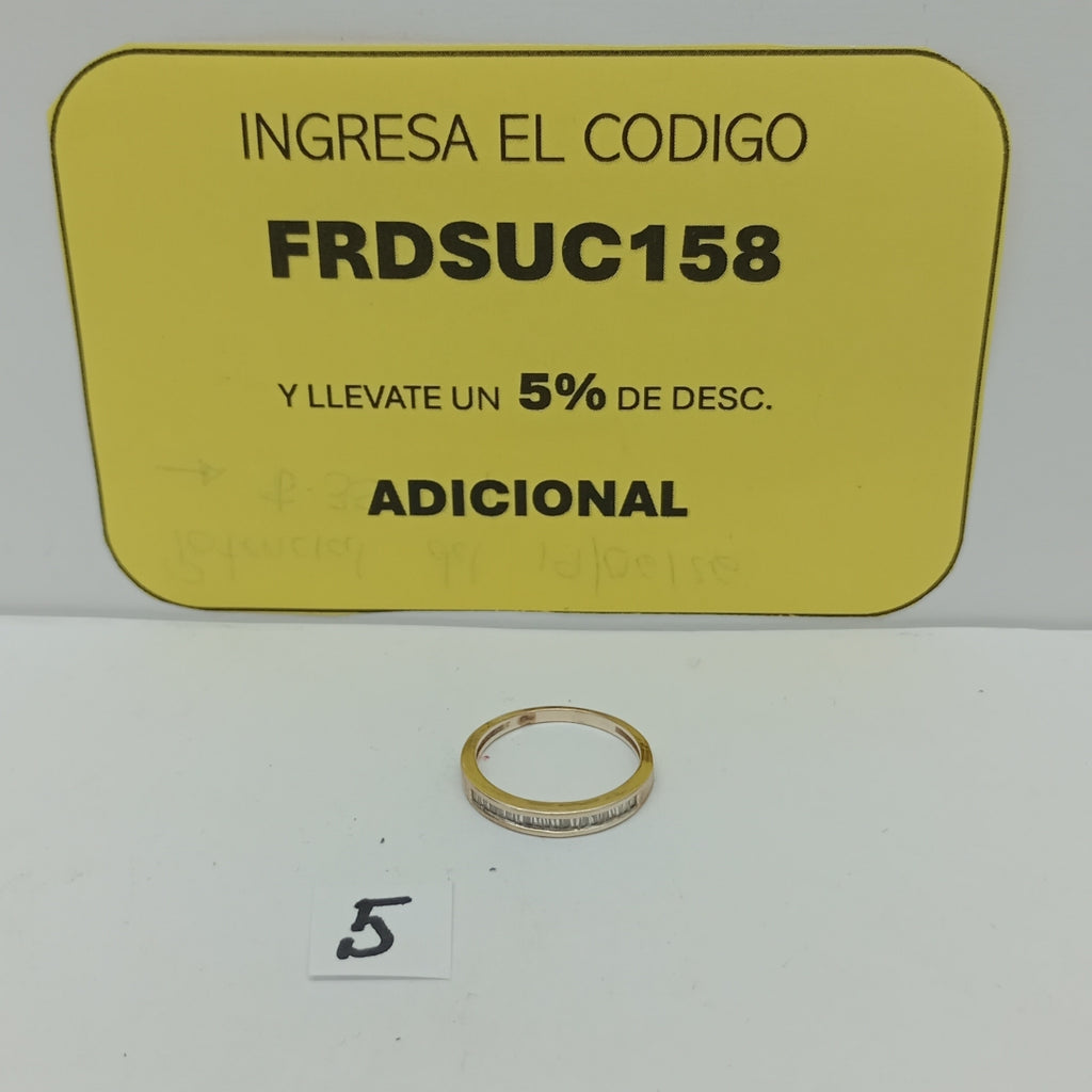 MEDIA CHURUMBELA ORO 14 K 2,10 GRMS (SEMINUEVO)
