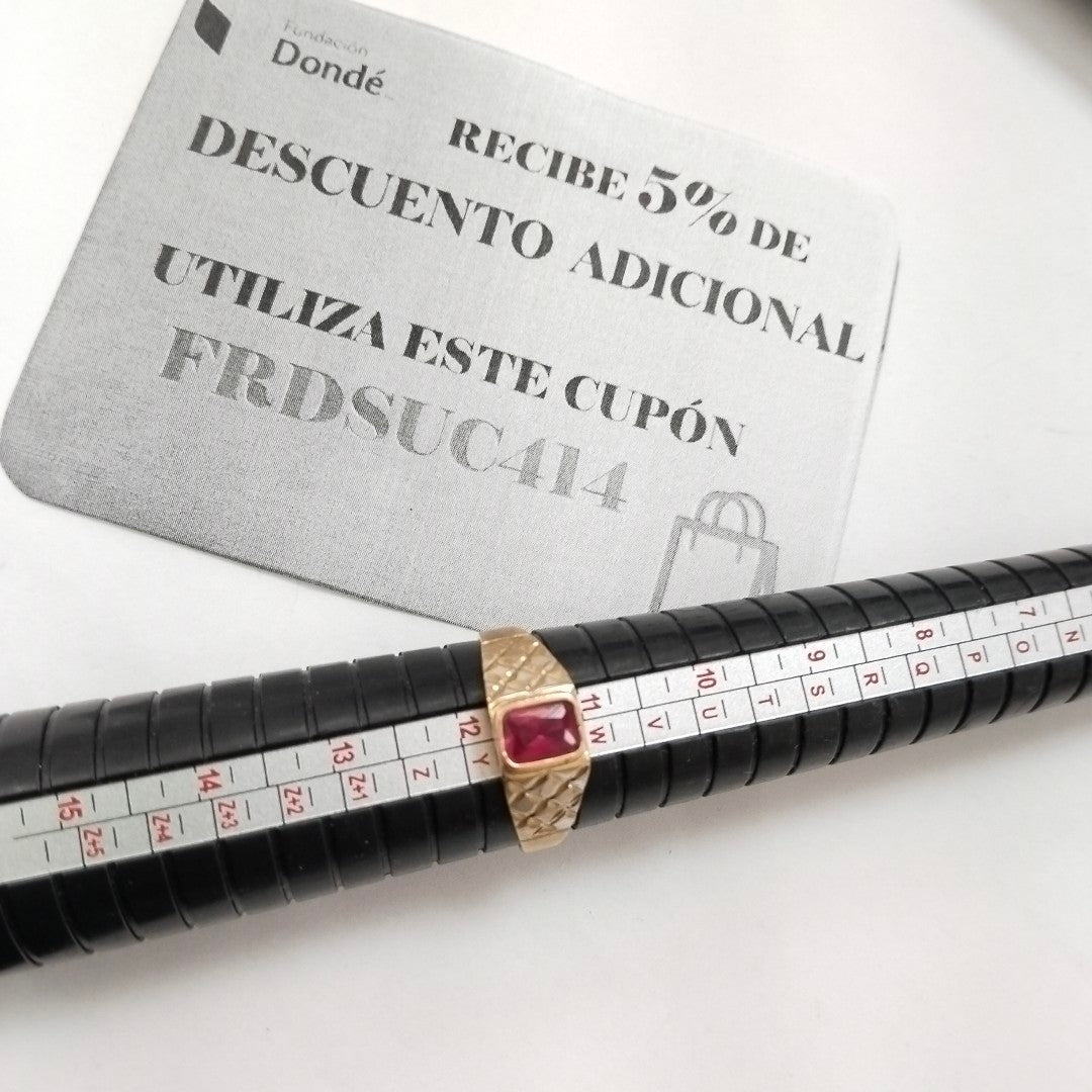 ANILLO ORO 10 K 2.8 GRMS (SEMINUEVO)