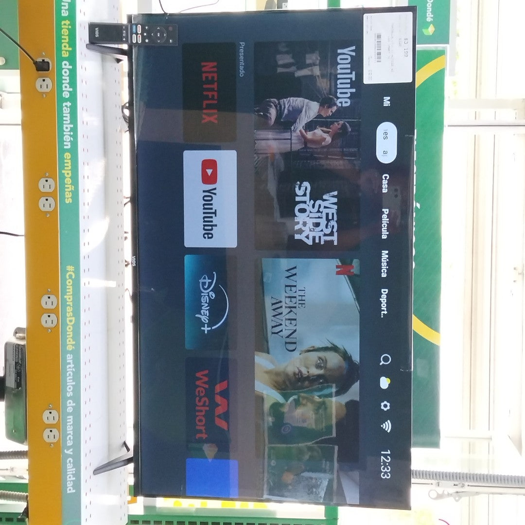 PANTALLA VIOS VI-43T232 43" LED (SEMINUEVO)