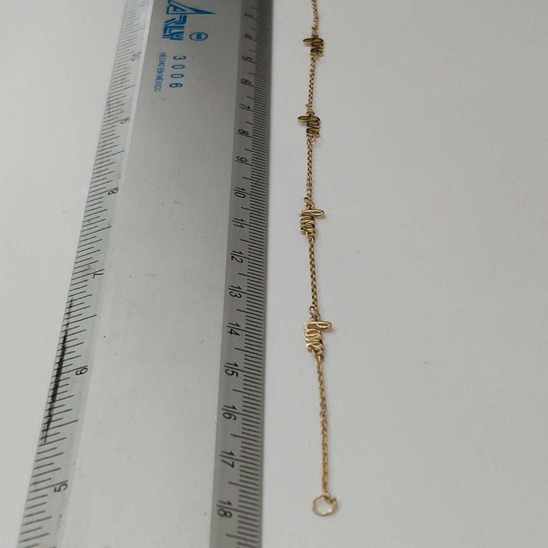 PULSERAS DAMA ORO 14K 1.1 (NUEVO)