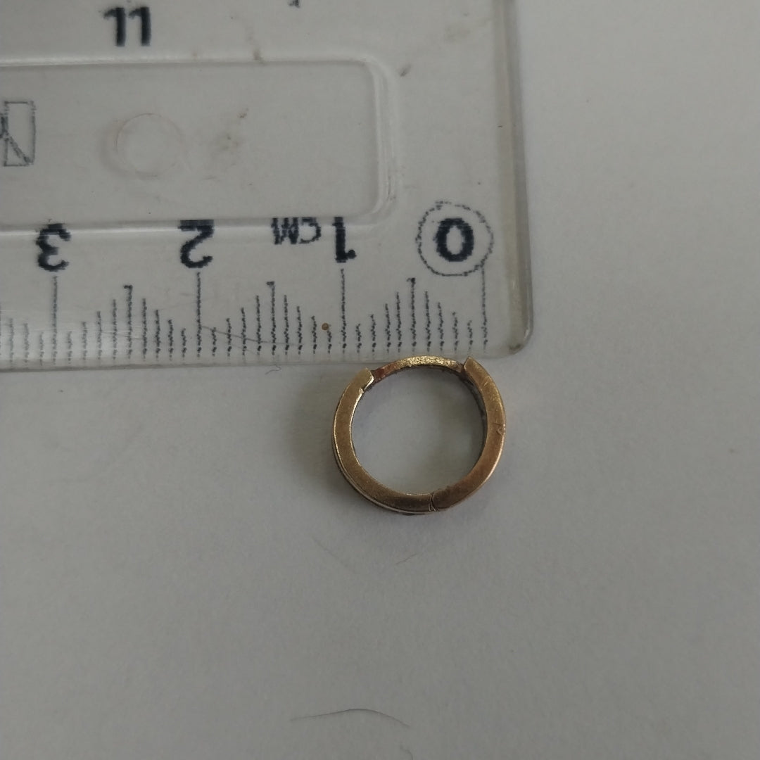 ARRACADAS PAR ORO 10 K 1,20 GRMS (SEMINUEVO)