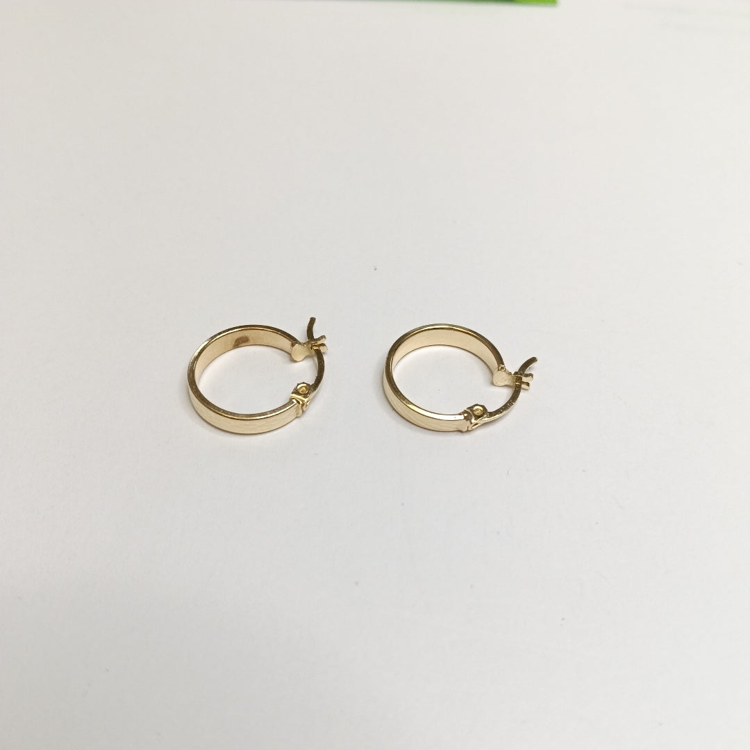 ARRACADAS PAR ORO 10 K 1.3 GRMS (SEMINUEVO)