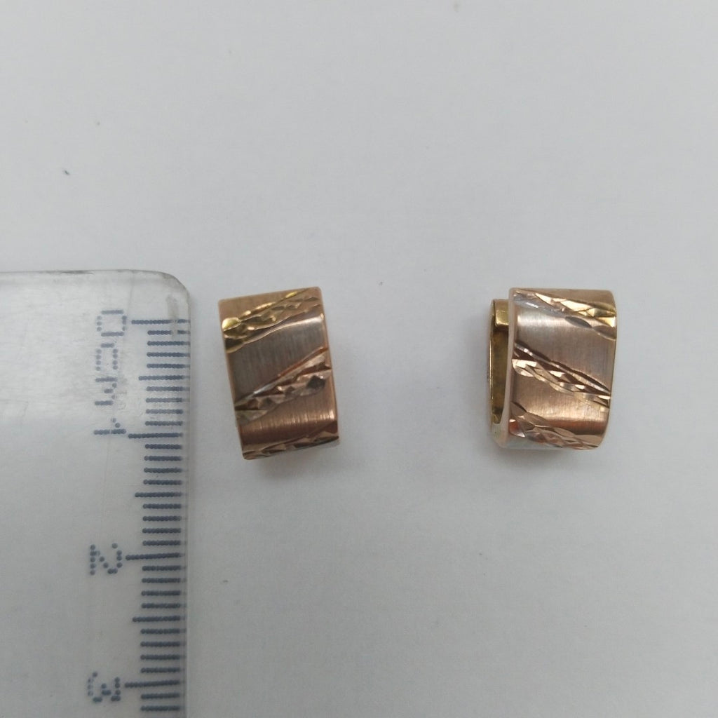 ARRACADAS PAR ORO 10 K 3,00 GRMS (SEMINUEVO)