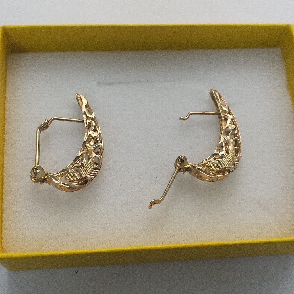 ARETES PAR ORO 8 K 3,10 GRMS (SEMINUEVO)