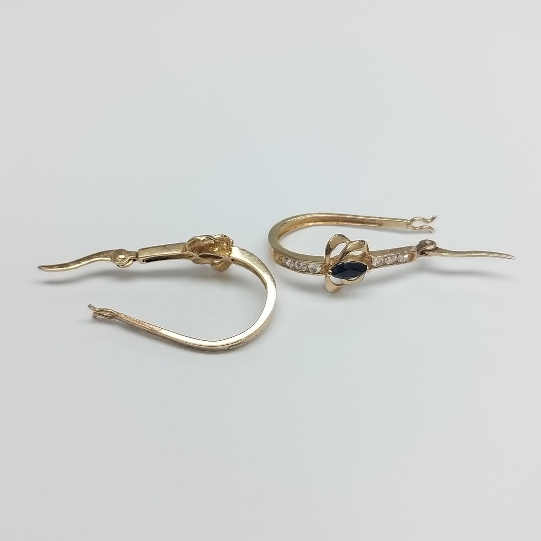 ARETES PAR ORO 10 K 5.2 GRMS (SEMINUEVO)