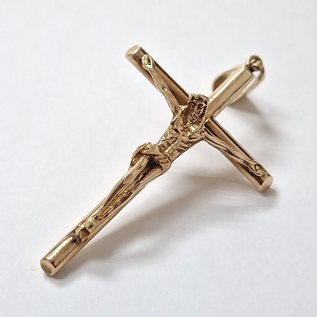 CRUZ,DIJE ORO 14 K 9,40 GRMS (SEMINUEVO)
