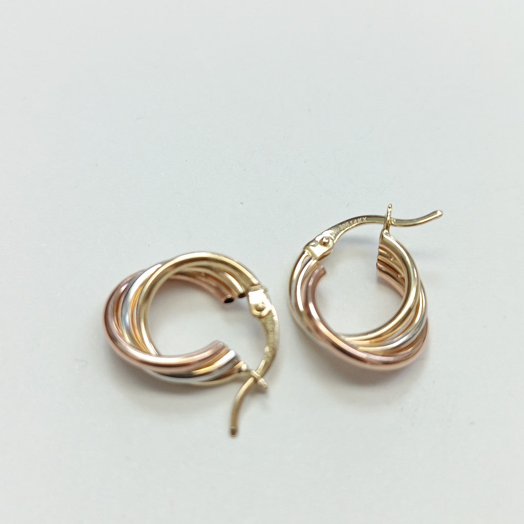 ARRACADAS ORO 14K 1.6 (NUEVO)