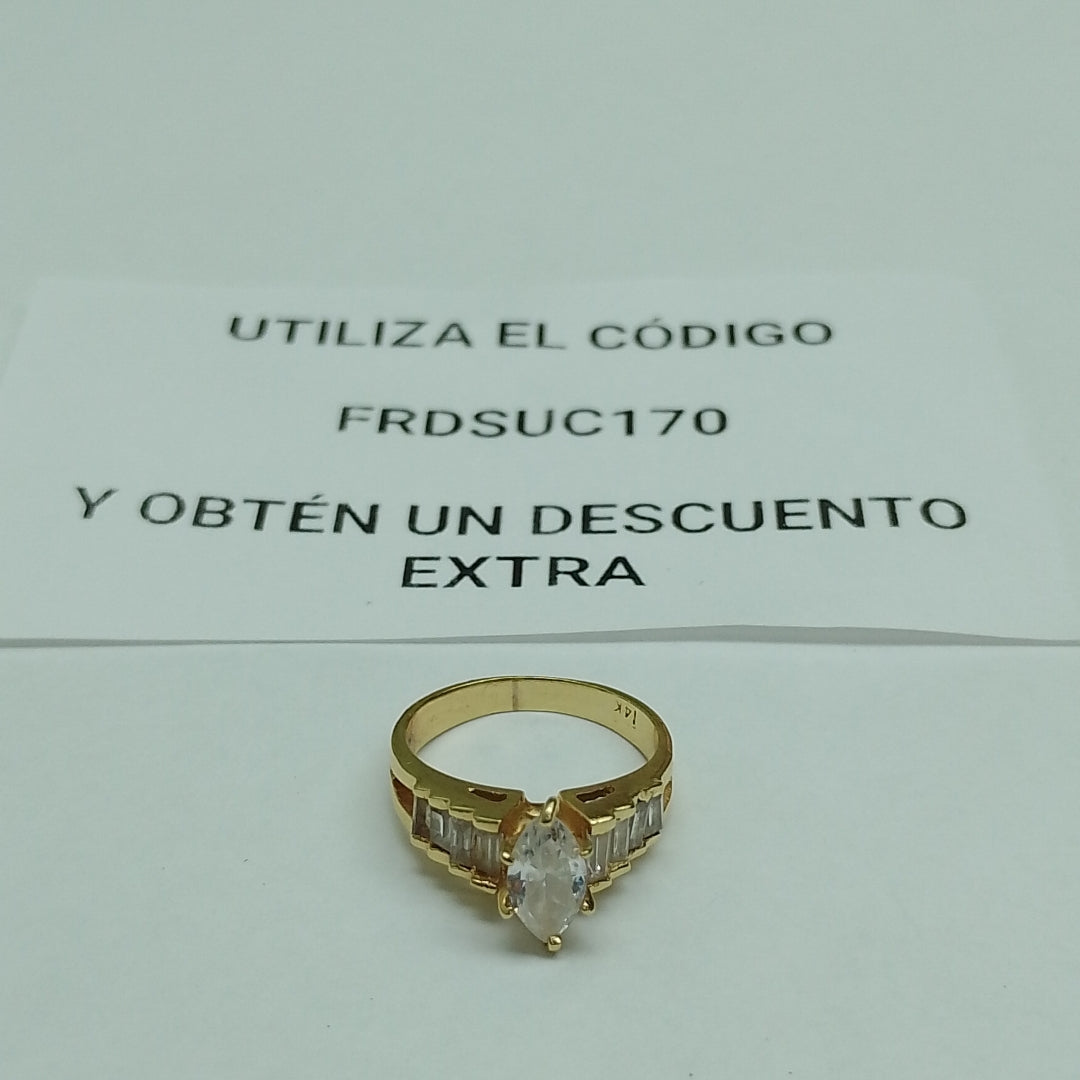 ANILLITO ORO 14 K 3.7 GRMS (SEMINUEVO)