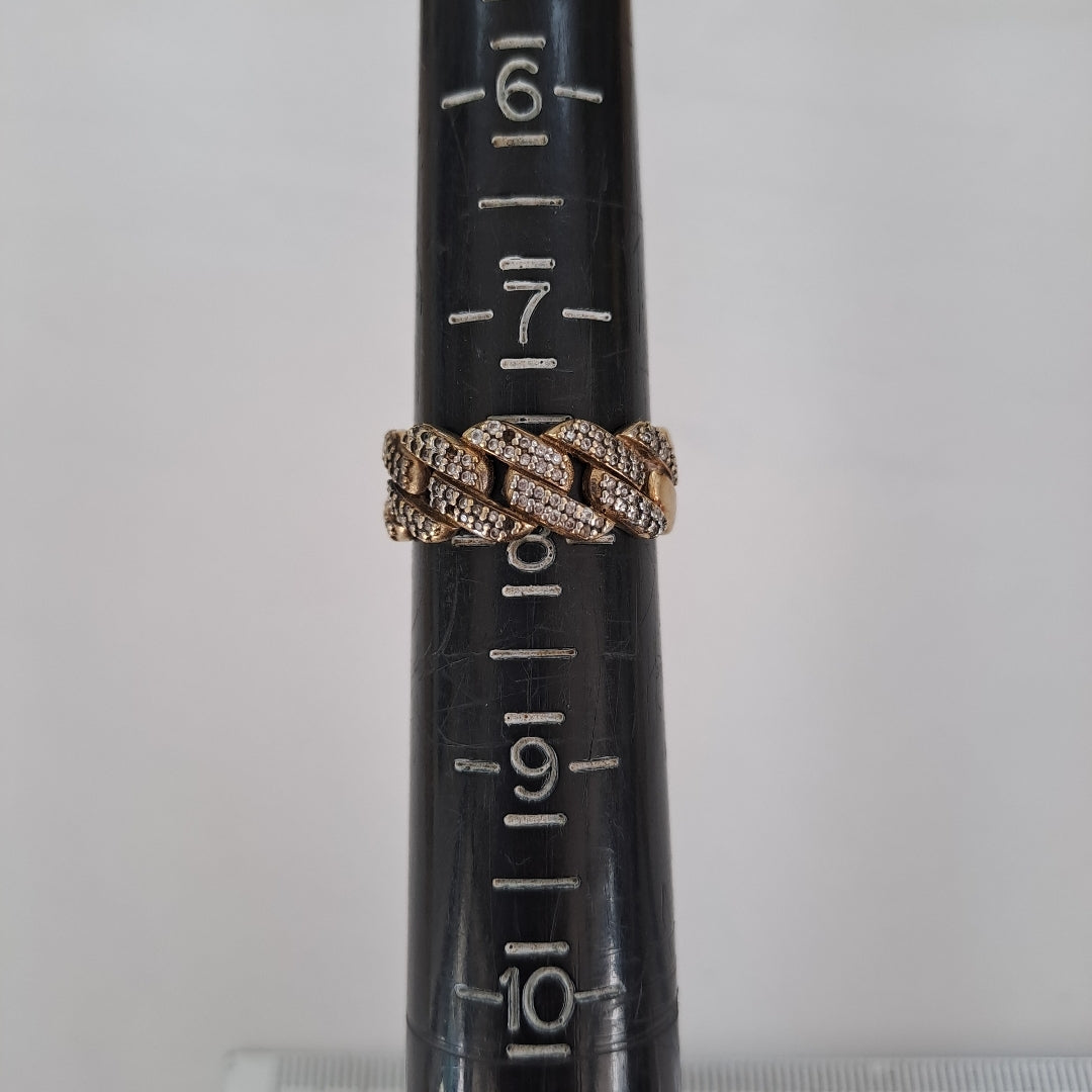 ANILLO ORO 10 K 3.3 GRMS (SEMINUEVO)