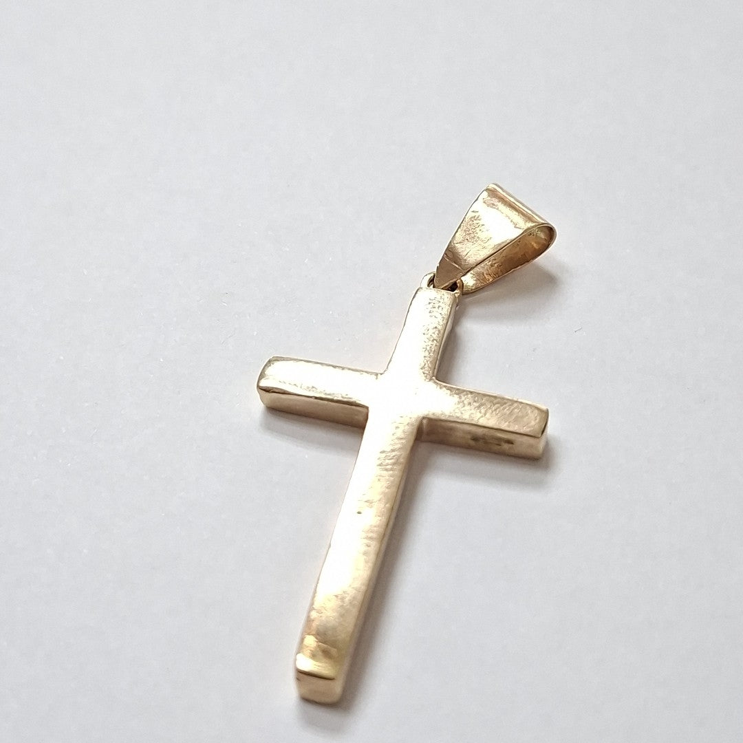 CRUZ,DIJE ORO 14 K 8,10 GRMS (SEMINUEVO)