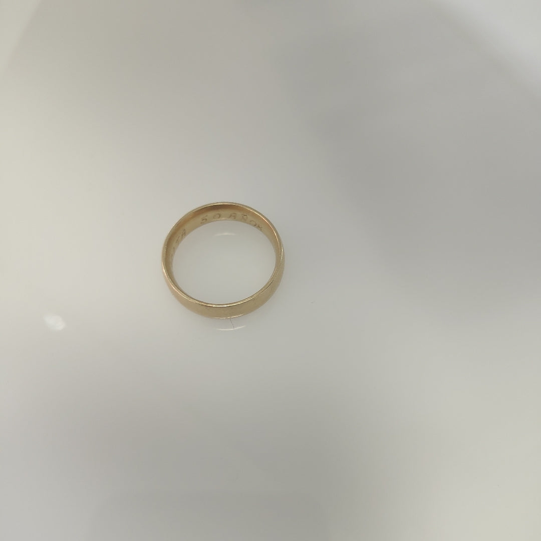 ARGOLLA ORO 14 K 4 GRMS (SEMINUEVO)