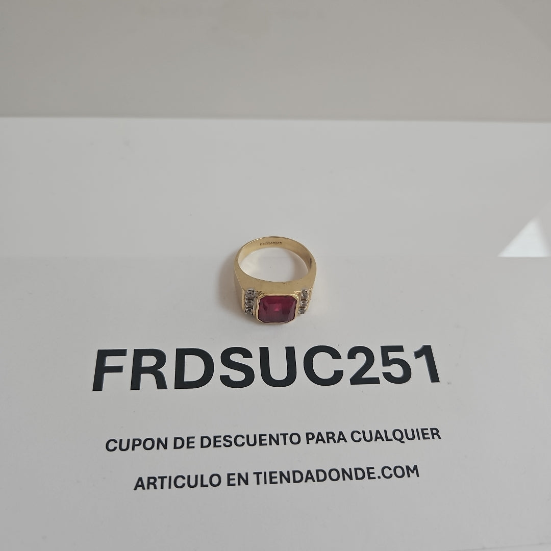 ANILLO ORO 14 K 8,70 GRMS (SEMINUEVO)