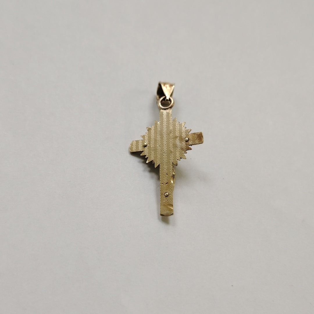 CRUCIFIJO ORO 14 K 2.8 GRMS (SEMINUEVO)
