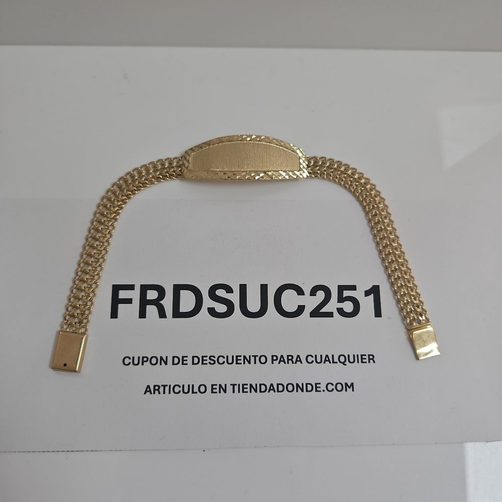 ESCLAVA ORO 10 K 14.7 GRMS (SEMINUEVO)