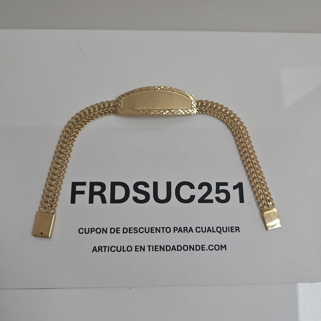 ESCLAVA ORO 10 K 14.7 GRMS (SEMINUEVO)