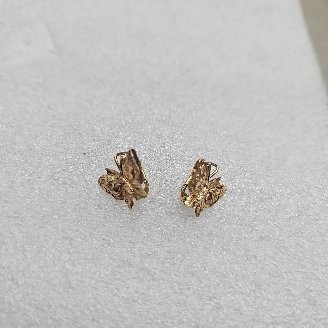 ARETES PAR ORO 10 K 1.4 GRMS (SEMINUEVO)