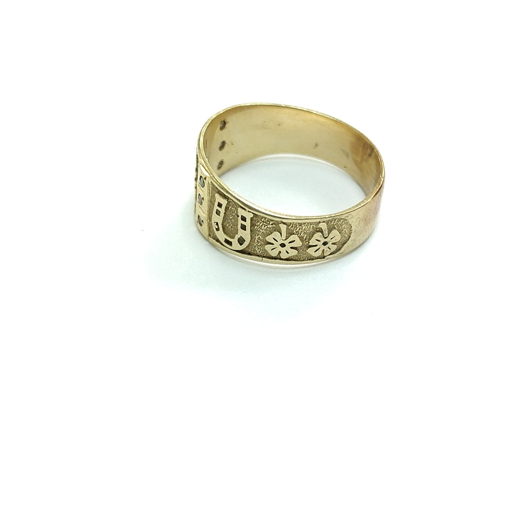 ANILLO ORO 14 K 3.7 GRMS (SEMINUEVO)
