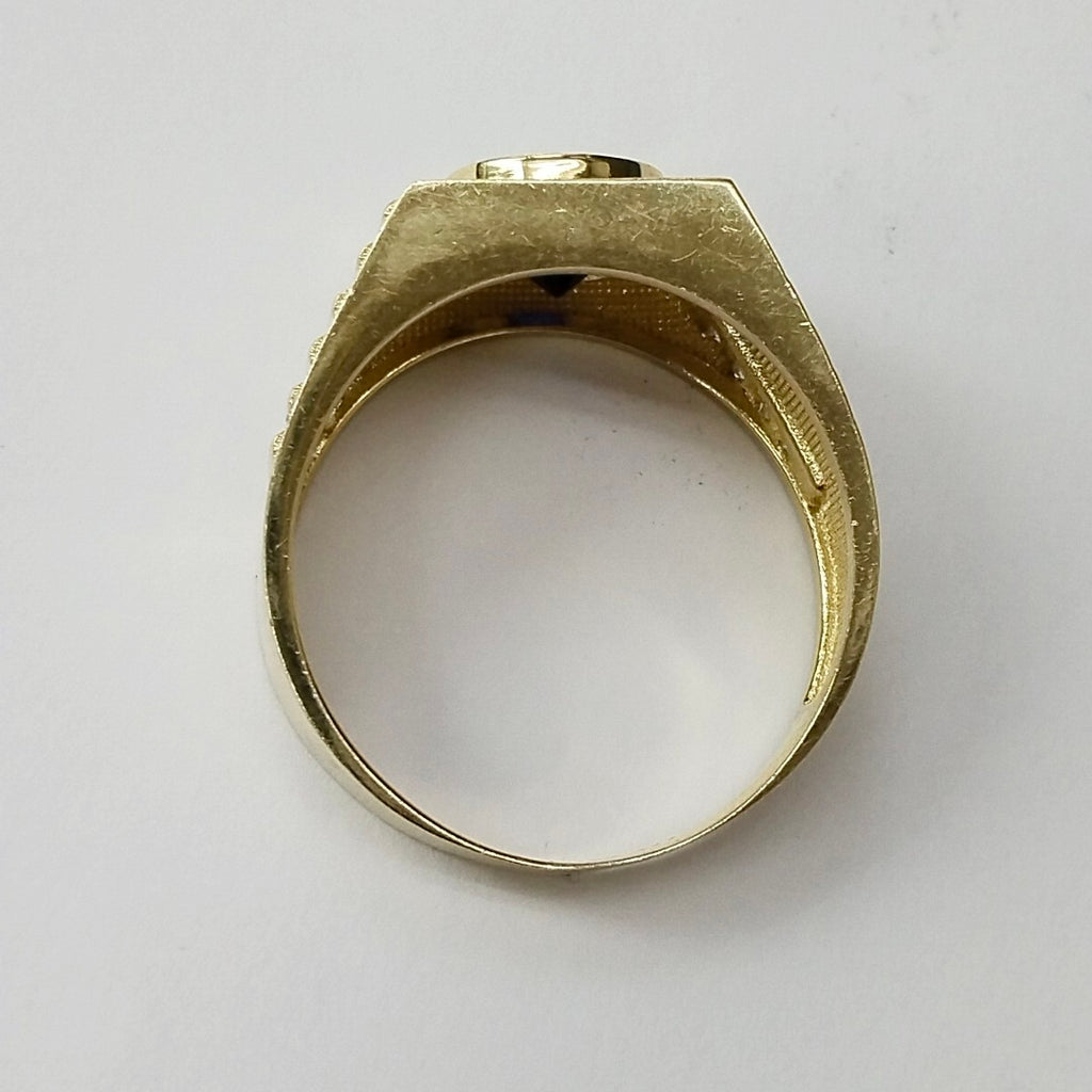 ANILLOS CABALLERO ORO 10K 6.4 (NUEVO)