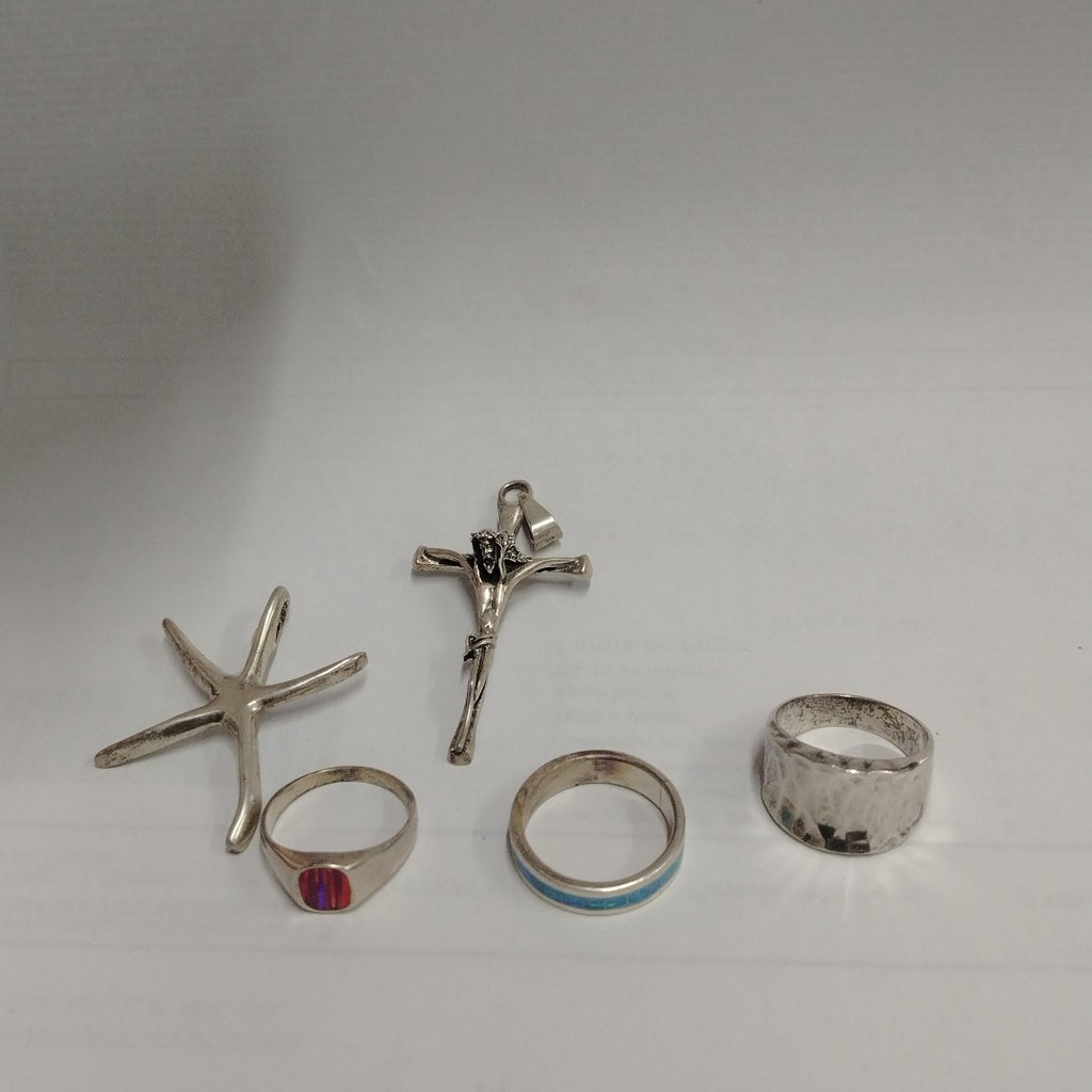ANILLITO, DIJE PLATA 30.7 GRMS (SEMINUEVO)