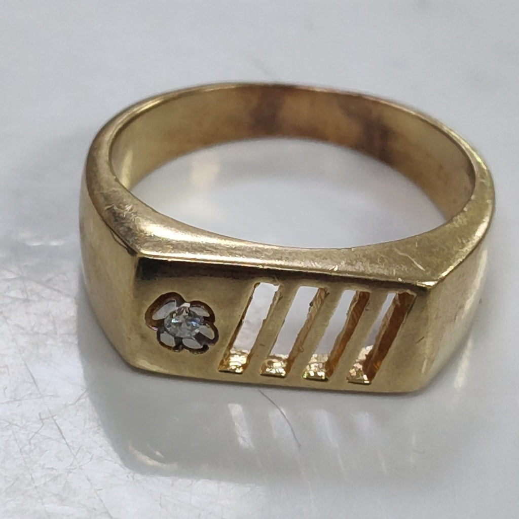 ANILLO ORO 10 K 6.3 GRMS (SEMINUEVO)