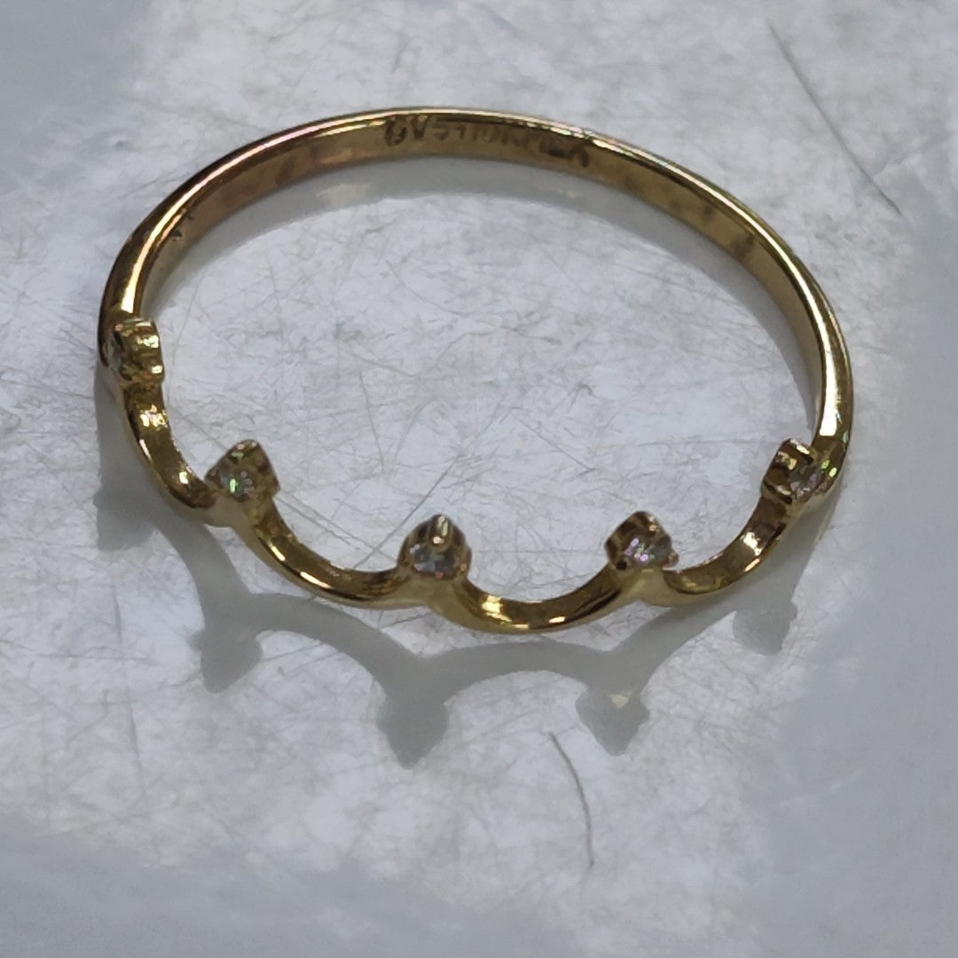 ANILLO ORO 10 K 0.9 GRMS (SEMINUEVO)