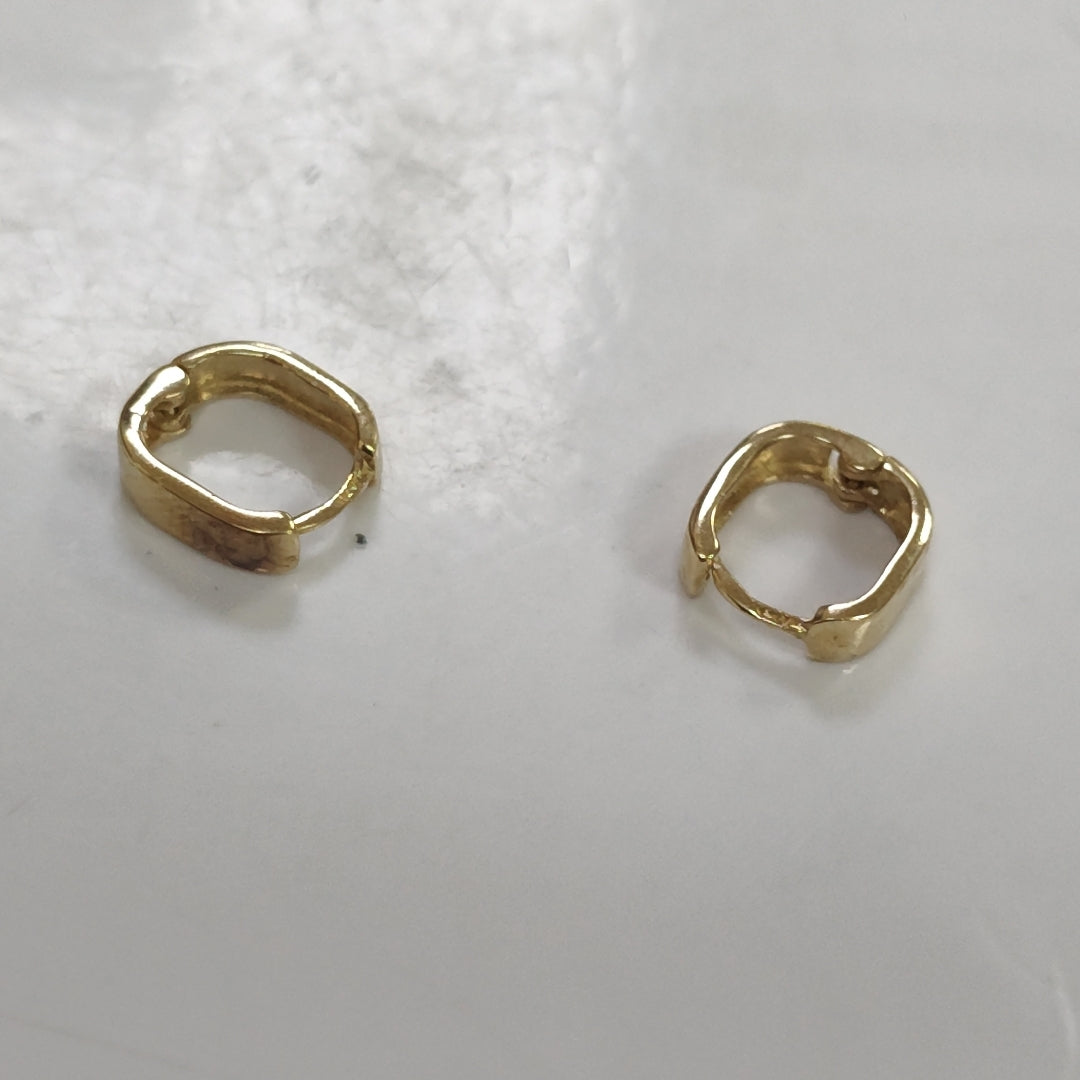 ARRACADAS PAR ORO 10 K 1.2 GRMS (SEMINUEVO)
