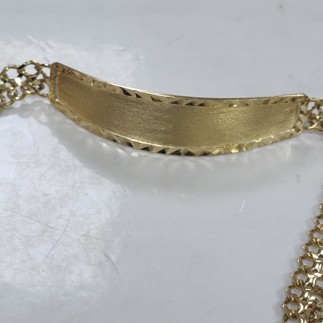 ESCLAVA ORO 10 K 10.4 GRMS (SEMINUEVO)