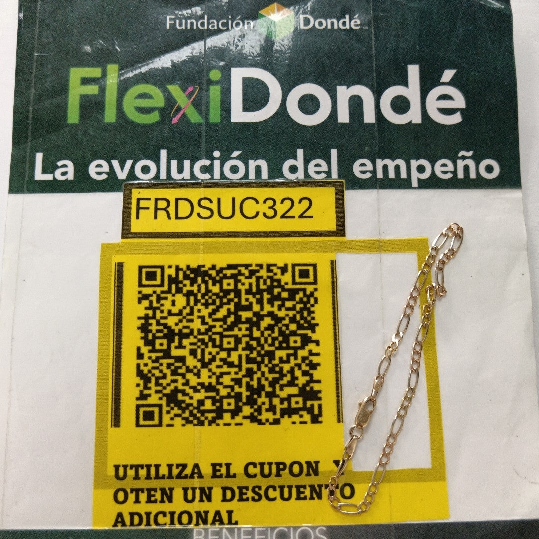 PULSERA ORO 14 K 1,60 GRMS (SEMINUEVO)