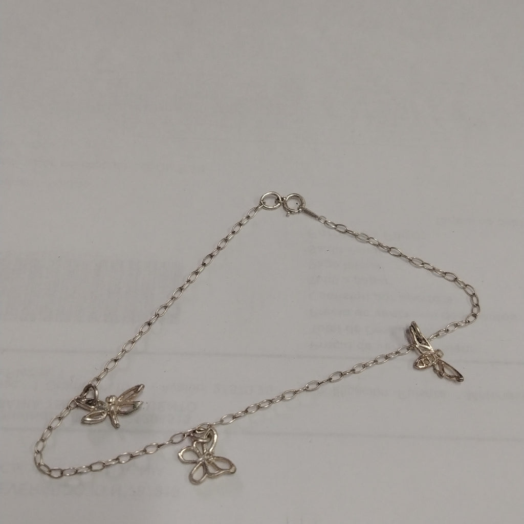 ARETES PAR, PULSERA PLATA 16.9 GRMS (SEMINUEVO)