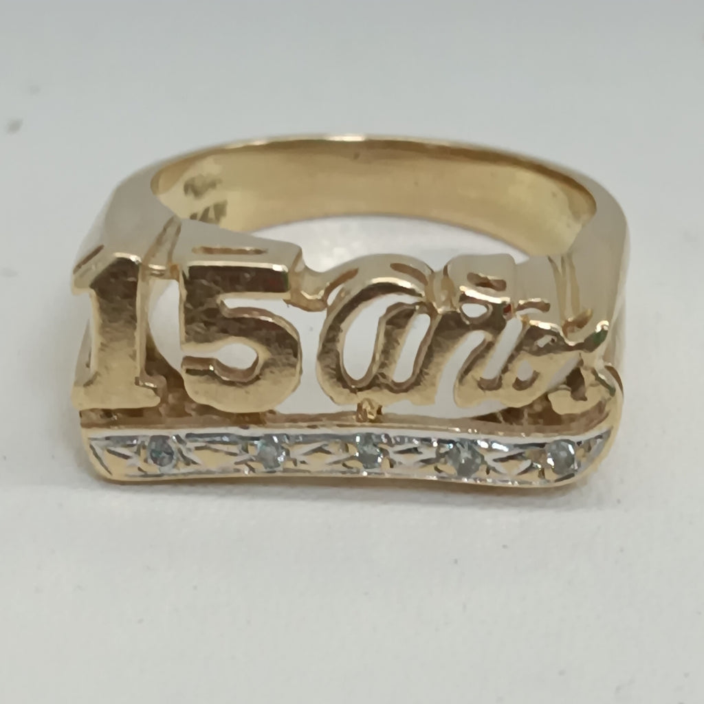 ANILLO ORO 14 K 5.2 GRMS (SEMINUEVO)