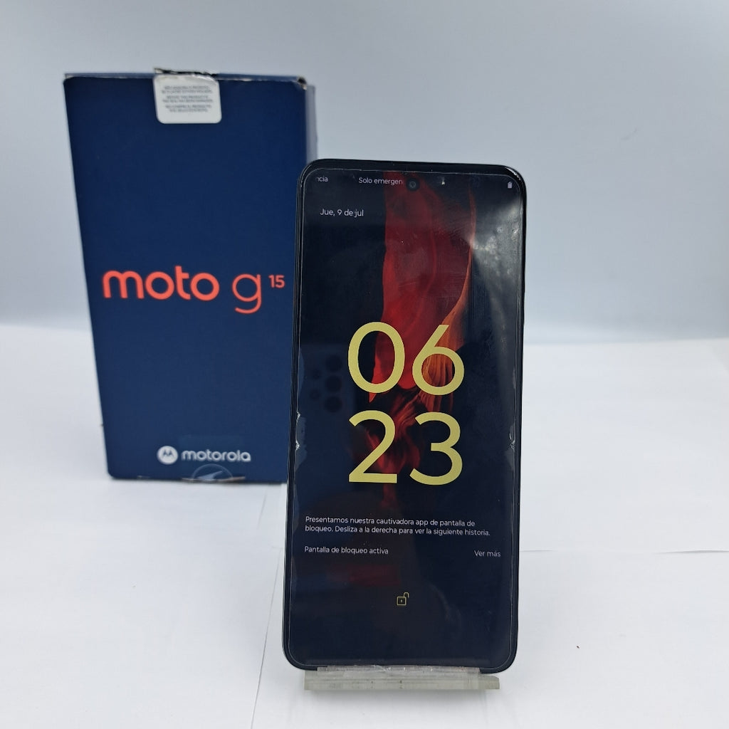 CELULAR MOTOROLA MOTO G15 XT2521-2 (2025) 256 GB 4 GB RAM (SEMINUEVO)