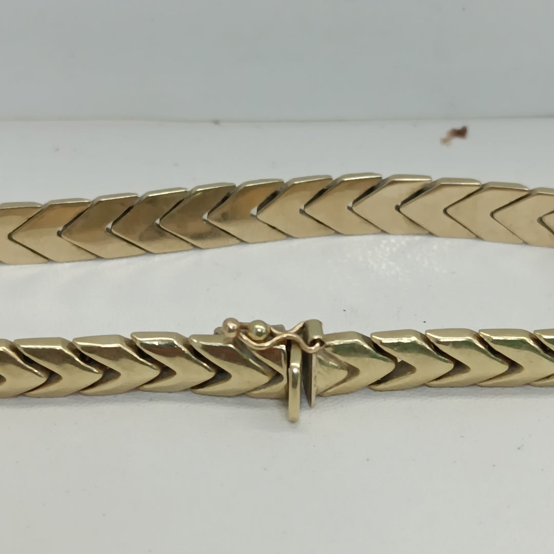 PULSERA ORO 14 K 13.5 GRMS (SEMINUEVO)