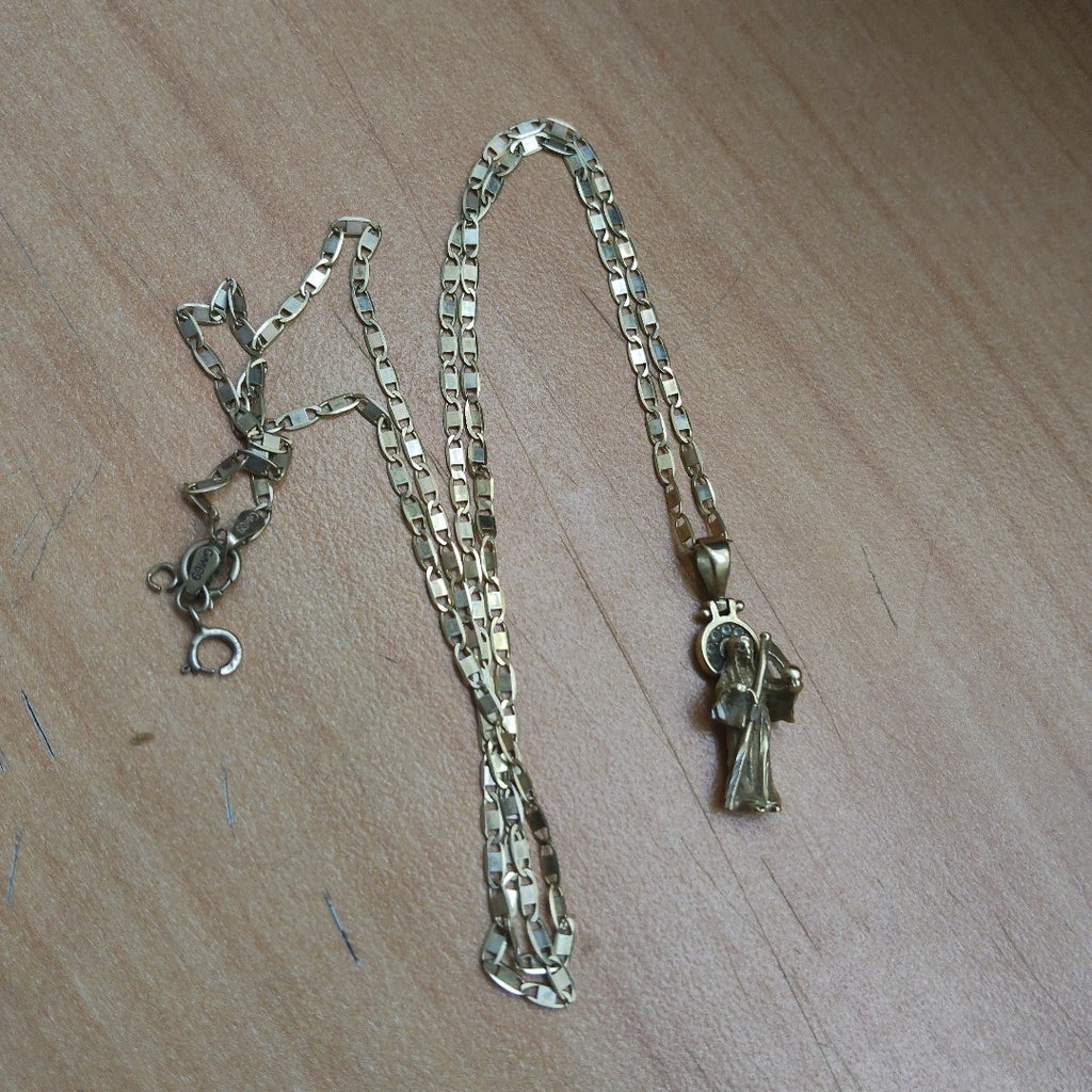 CADENA, DIJE ORO 10 K 4.5 GRMS (SEMINUEVO)