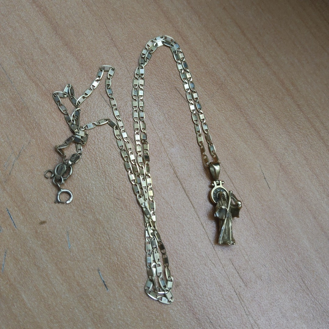 CADENA, DIJE ORO 10 K 4.5 GRMS (SEMINUEVO)
