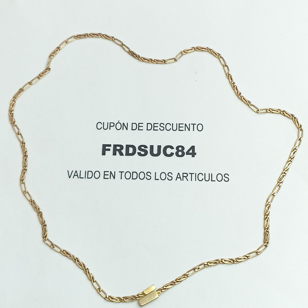 CADENA ORO 10 K 10.7 GRMS (SEMINUEVO)