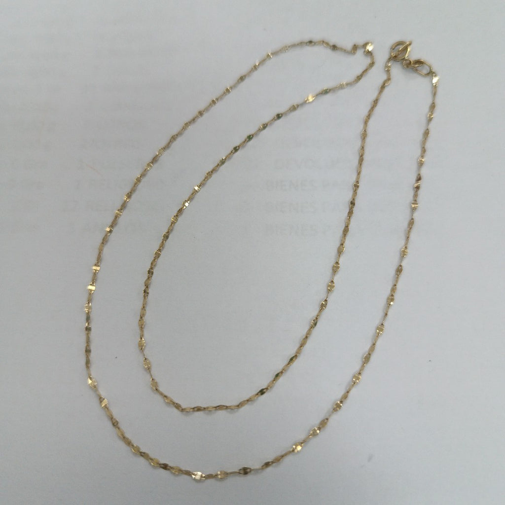 CADENA ORO 10 K 0.7 GRMS (SEMINUEVO)