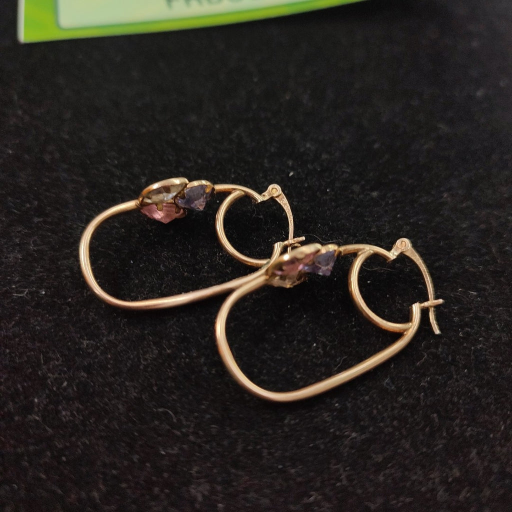 ARETES PAR ORO 10 K 3.9 GRMS (SEMINUEVO)
