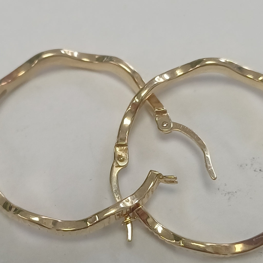 ARRACADAS PAR ORO 14 K 2.9 GRMS (SEMINUEVO)