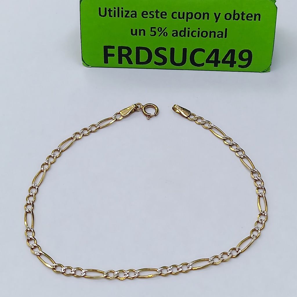 CADENA ORO, RODIADO 10 K 1.4 GRMS (SEMINUEVO)