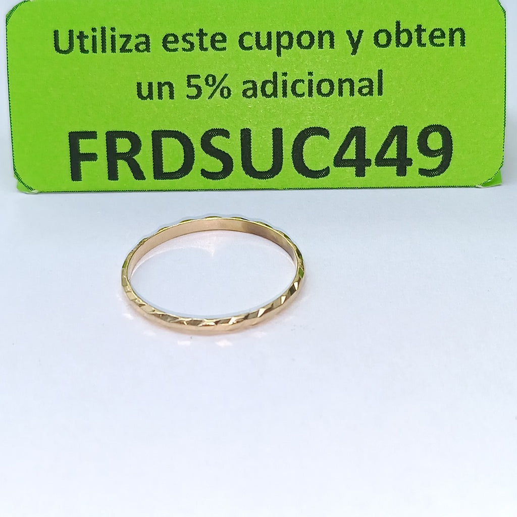 ARGOLLA ORO 14 K 0.9 GRMS (SEMINUEVO)